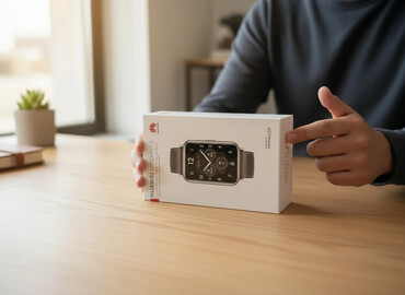 Smart saatlar: Smart saat, Huawei, Suya davamlı, rəng - Gümüşü — 1