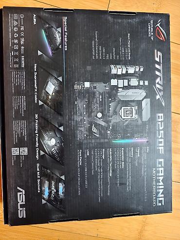 core: Материнская плата ASUS ROG Strix B250F Gaming и процессор i5-6500( — 2