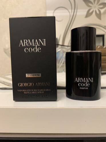 qadinlar ucun is elanlari sumqayit: Armani code parfum, 50 ml-dən 2-3 ml istifadə olunub, originaldır