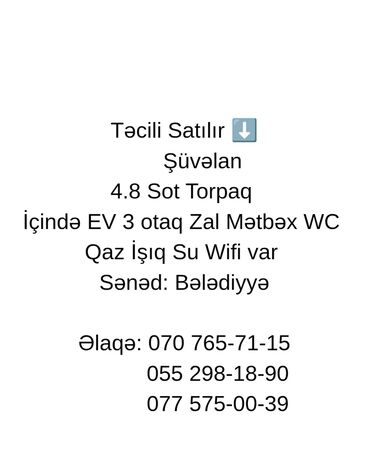 продажа недвижимости без посредников: Əlaqə və whatsapp
 077 575-00-39
055 298-18-90
070 765-71-15