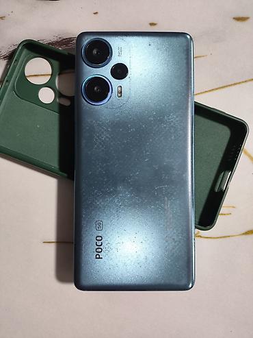 poco s55: Poco F5, Б/у, 256 ГБ, цвет - Голубой, 2 SIM — 2