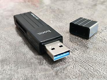 кардига: Продаю свой Cardreader Hoco USB 3.0 Слоты для карт памяти: - — 3