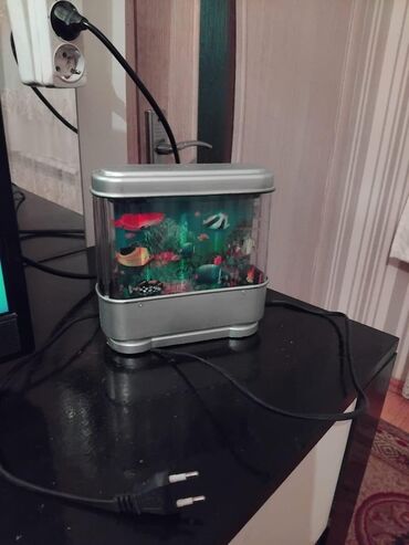 elektrik matoru: Gecə lampası balıqlar akvariumu adlanır fırlanır elektirikə taxanda