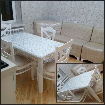 Sifarişlə masa və oturacaq dəstləri: ✔️Sifarişlə✔️ ✔️Kuxna üçün stol stul dəsti✨✨. 2 stul masa künc divan — 20