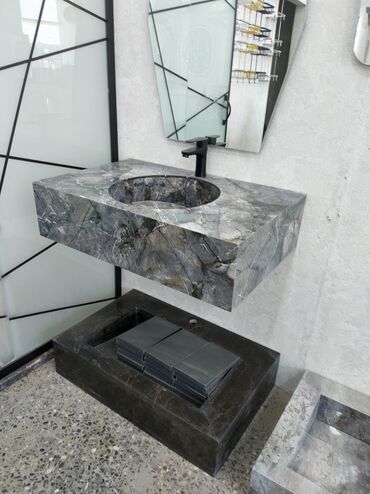 metbex canagi: Qranitdən hazırlanmış, asılmış lavabo. Oval formalı çanağı var. Müasir