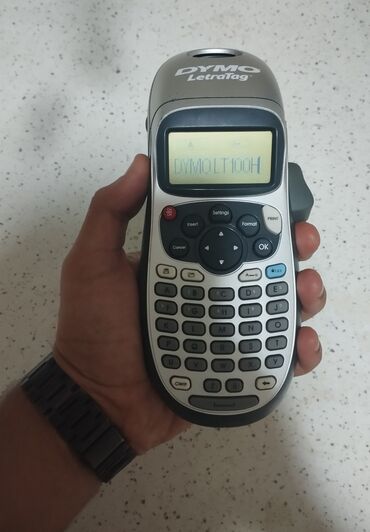Salam Dymo LT100H aparati satilir hec bir prablemi yoxdur deyerinden
