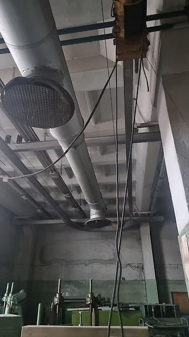 Двутавровая балка: Продается подвесная кран балка + пути., ширина пролёт 8метров, длина — 13