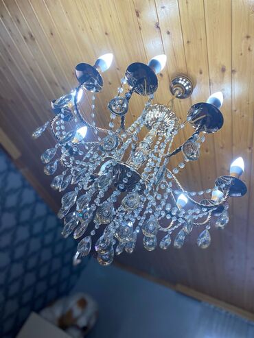 ad günü şamları: Çılçıraq, 8 lampa, Metal