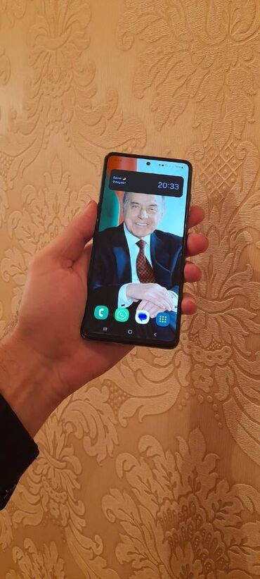 samsung a21 ekran: Samsung Galaxy A52 5G, 256 GB, rəng - Qara, Barmaq izi