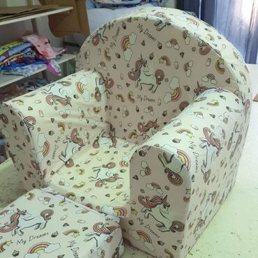 Ostale dečije stvari: Praktične dečije foteljice, izradjene od čvrstog sunđera i presvučene — 8