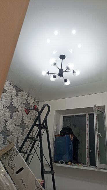 Натяжной потолок: Натяжной потолок 3D потолки, Глянцевое, Матовое Бесплатный замер, Гарантия, Монтаж — 8