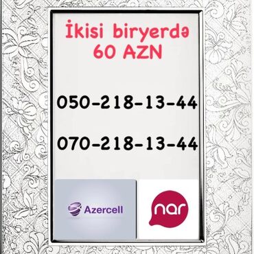 cin nomre sifarişi: Nömrə: ( 050 ) ( 2181344 )