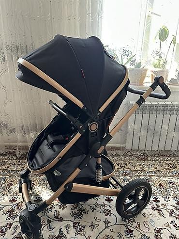 Универсальная детская коляска 2-в-1 (люлька + прогулочный блок) -