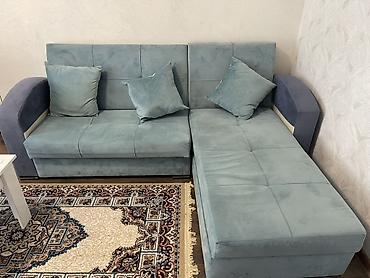 Divanlar: Künc divan, İşlənmiş, Açılan, Bazalı, Vеlur parça — 1