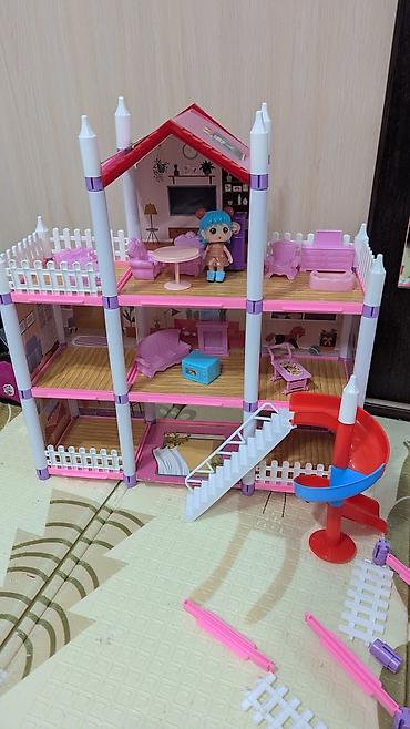 lego batman: Домик для небольших кукол, типа лол. все в комплекте. всё целое — 3