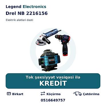 acar yazan: Elan başlığı: Drel NB 2216156 Elan mətni: Legend Electronics – Drel — 1
