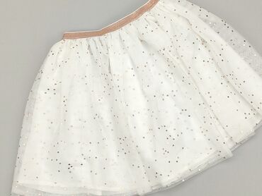 biała zwiewna letnia sukienka allegro: Skirt, Lindex Kids, 9 years, 128-134 cm, condition - Very good