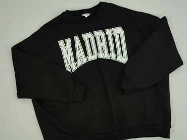 spodnie dresowe pitbull czarne: Women`s sweatshirt, Clockhouse, size XL (EU 42)