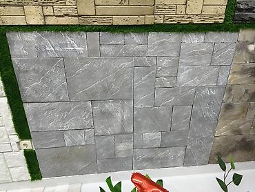 Dekorativ divar örtüyü – daş fakturalı panel/plita - Material