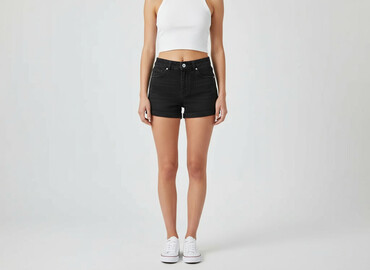 buty cross hatch: Bershka, Шорти жіночі, розмір 2XS