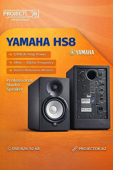 yamaha ses sistemi: İşlənmiş Yamaha Kolonka, Növ - Akustik, rəng - Qara — 4