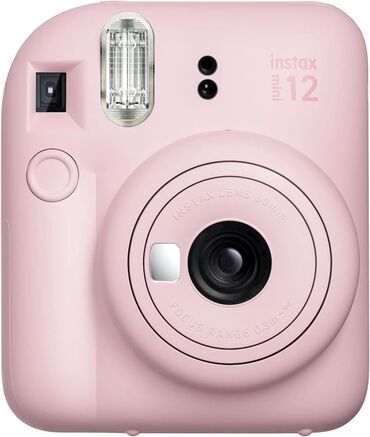 Аудиотехника: Fujifilm Instax mini 12 – ani fotoaparat (çəhrayı) - Kompakt, yüngül