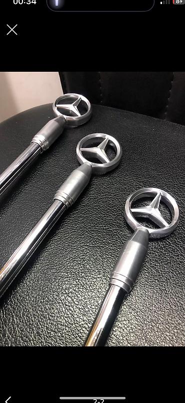 авто антены: Флагшток Аналог ОРИГИНАЛА (габаритная антенна) Мерседес Мерс Mercedes — 2