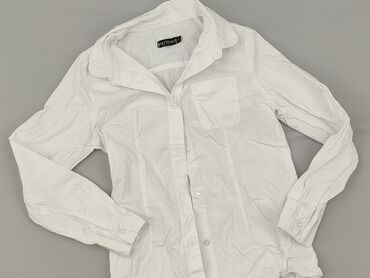 bluzka z bufkami dla dziewczynki: Shirt 8 years, condition - Very good, pattern - Without pattern, color - White