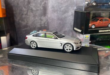 Avtomobil modelləri: Коллекционная модель BMW 4 series F36 Gran Coupe silver 2014 Dealer — 15