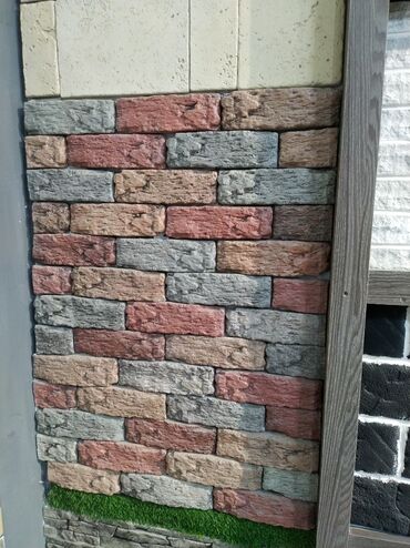 kafel metlax dizayni: Dekorativ fasad və interyer üçün süni daş/brick panelləri - Material