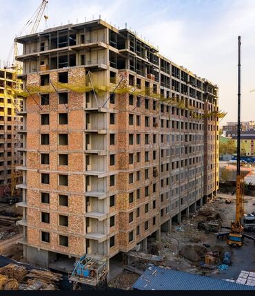 продается квартира новопавловка: 1 комната, 45 м², Элитка, 7 этаж, ПСО (под самоотделку)