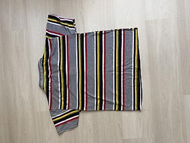 cins koynək: Kişi polo köynəyi – zolaqlı dizayn - Model: Qısaqol polo köynək - — 2