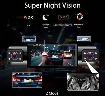Avtoelektronika: 360 dərəcə kamera+32Gb yaddaş kartı . Yenidir. İstifadə olunmayıb — 5