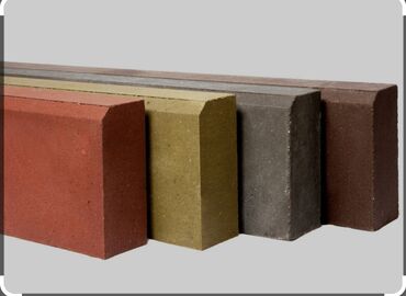 Тротуарные бордюры: Тротуарный бордюр, Бетонный, Другие особенности, 1000 — 3