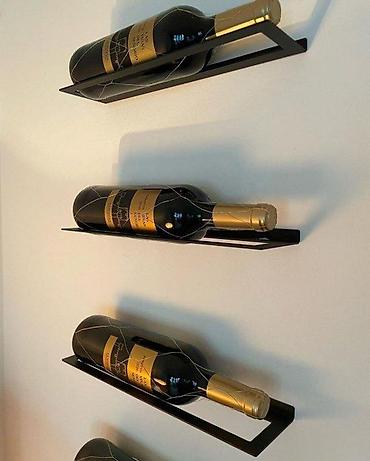 regali za vino: POLICE ZA VINSKE FLAŠE MODEL M18 | Izrada nameštaja po meri — 5