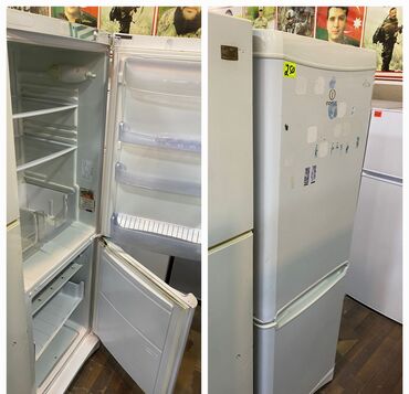 soyuducu ucuz: İşlənmiş 2 qapılı Indesit Soyuducu Satılır, rəng - Ağ
