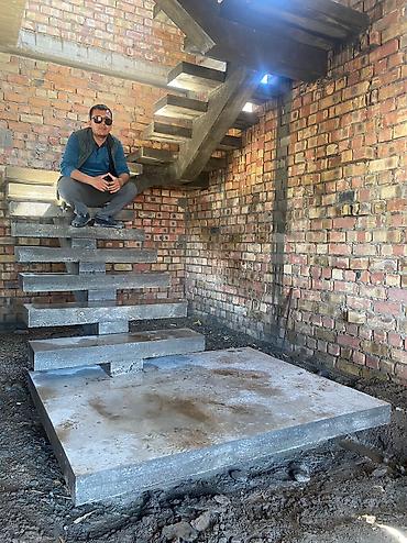 Бетонные лестницы: Изготовление на бетоне лестница любое сложная проектная Кыргызстан — 3