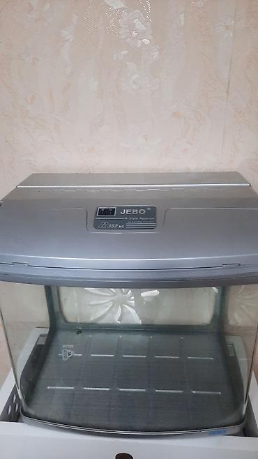 Аквариумы: Аквариум JEBO R-Style R352 KG с крышкой и встроенным — 2