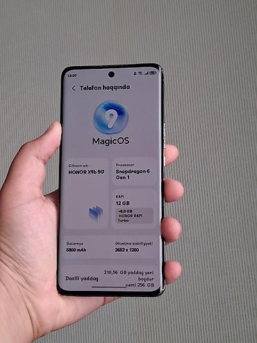 Honor: Honor X9b, 256 GB, rəng - Narıncı, Zəmanət, Barmaq izi, Simsiz şarj — 3