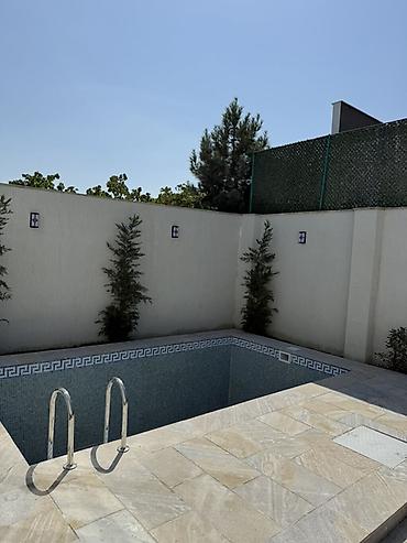 bilecerde evler: Digah, 124 kv. m, 4 otaqlı, Hovuzlu — 2