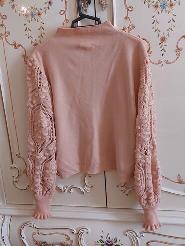 Рубашки и блузы: S (EU 36), M (EU 38), цвет - Розовый