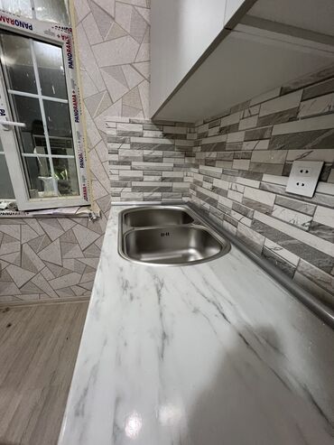 Sifarişlə mətbəx mebeli: Sifarişlə mətbəx dəsti, Özü çəkən petlələr, MDF, Kredit var, Pulsuz çatdırılma — 4