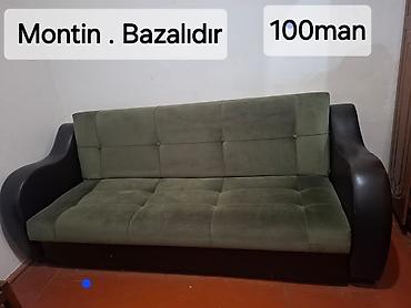 Divanlar: Divan, İşlənmiş, Bazalı, Vеlur parça, Çatdırılma yoxdur — 1