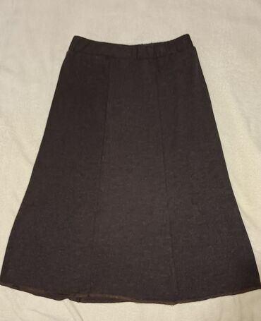 only marka odece: S (EU 36), Midi, color - Brown