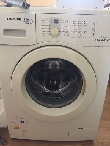 Paltaryuyan maşın Samsung, 5 kq, Avtomat, Qurutmasız, Kredit yoxdur
