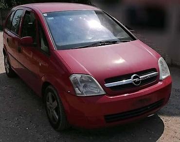 bisage za motor: OPEL MERIVA 1.6 8V - KOMPLETAN AUTO U DELOVIMA | 1.6 62KW Z16SE — 1