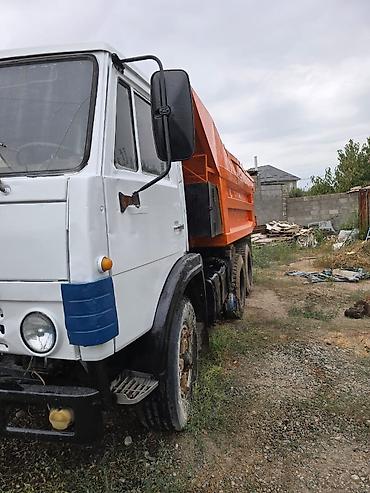 Другой строительный транспорт: Самосвал КАМАЗ 6x4 - Кузов самосвальный, оранжевый, поднимается — 10