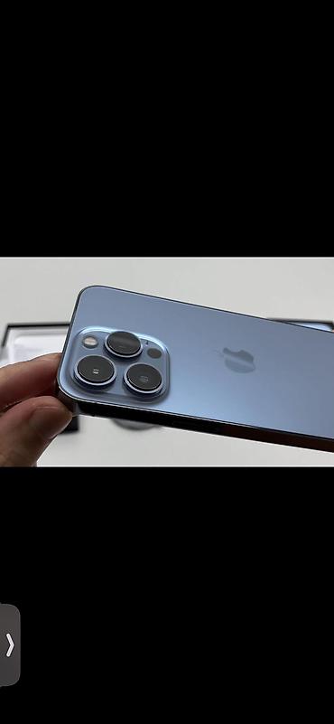 iphone cs max: IPhone 13 Pro, Б/у, 256 ГБ, Sierra Blue, Защитное стекло, Чехол, 78 % — 1