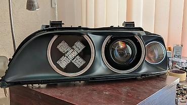 Другой тюнинг: Декоративные вставки для ксеноновых фар BMW E39 Кастомный дизайн — 5