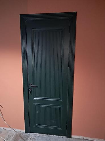 Təsvir: - İç məkan qapısı - Rəng: tünd yaşıl (mat effektli) - — 1